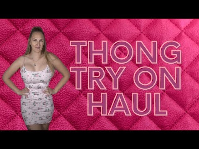 Stephanie Eild Hot Micro Amazing Try On Bikini Micro Thong Virtual Thank